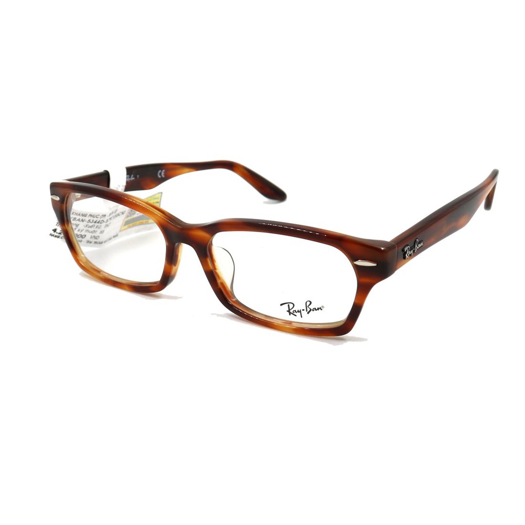 (Hàng chính hãng) Gọng kính nam nữ Rayban RB5344D 5797 (55-16-145) màu sắc thời trang, thiết kế dễ đeo bảo vệ mắt