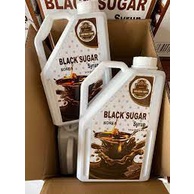Syrup Đường Đen Hàn Quốc Black Sugar Can