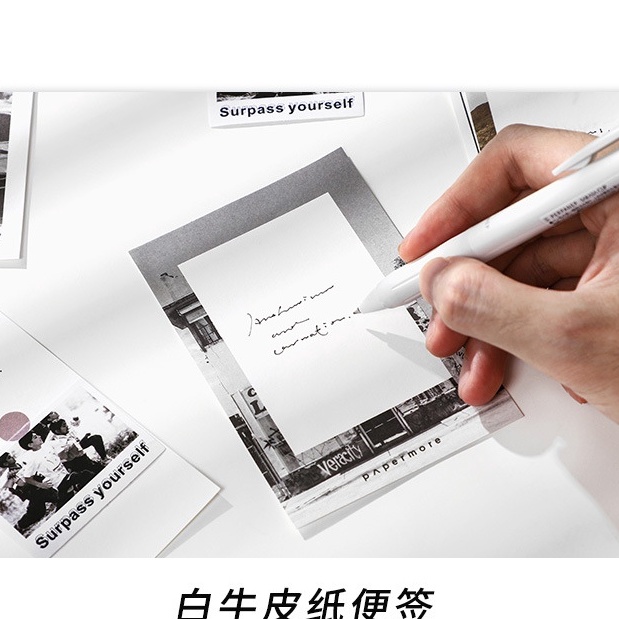 Set 40 miếng dán và giấy ghi chú trang trí sổ tay ghi kế hoạch tùy chọn họa tiết