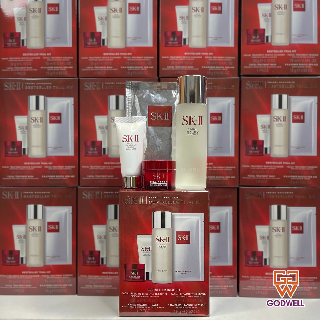 [SK-II] Bộ sản phẩm dưỡng da chống lão hóa Set SK-II Best Seller Trial Kit