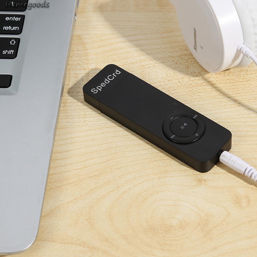Máy Nghe Nhạc Mp3 Hỗ Trợ Thẻ Nhớ Tf 16gb