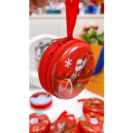 Hộp thiếc mini giáng sinh