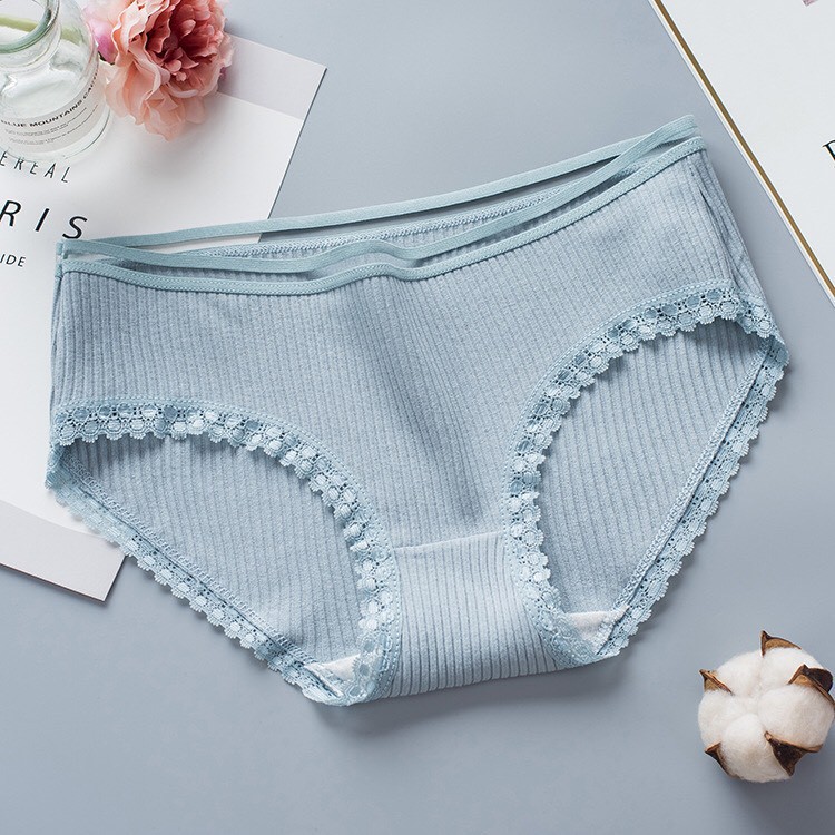 Đồ lót nữ Set 10 quần cotton dễ thương chất liệu mềm mại thoáng mát JUSOKA