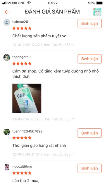 Sữa rửa mặt dịu nhẹ CERAVE Foaming Facial Cleanser ( da dầu 355ml/473ml ) | BigBuy360 - bigbuy360.vn
