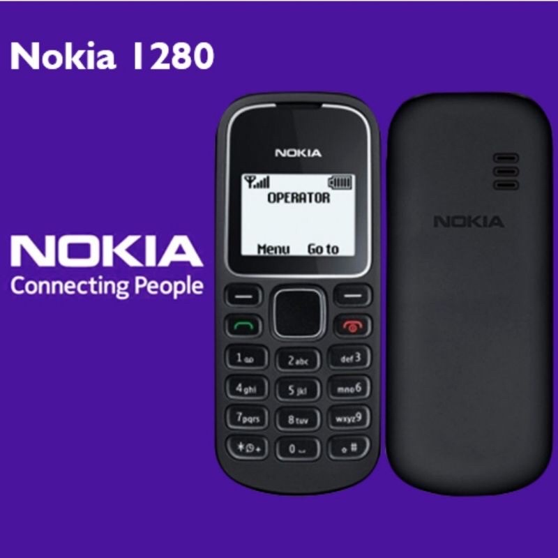 Máy điện thoại NOKIA  1280 .kèm sặc kèm bin