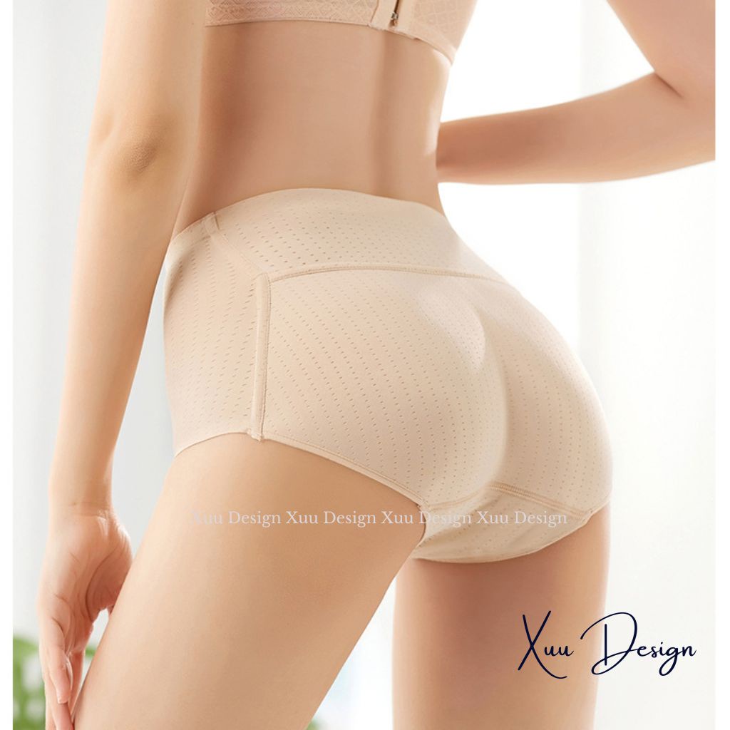 Quần độn mông nâng mông XUU vải su đúc cao cấp thông hơi chống lộ, đúc liền không xô dịch mút - QĐM01