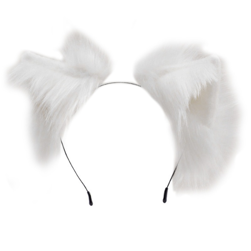 Băng Đô Tai Mèo Giả Lông Hóa Trang Halloween