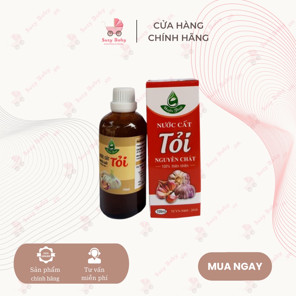Nước cất tỏi nguyên chất thiên nhiên huyền thoại, tinh dầu tỏi Huyền thoại