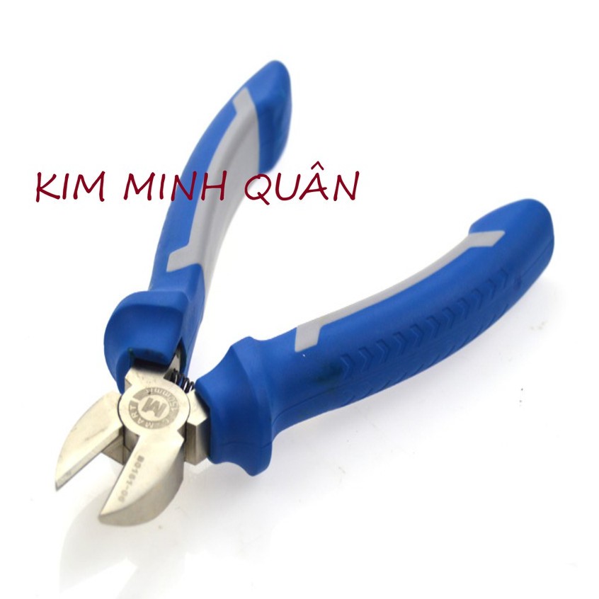 Kìm Cắt Cao Cấp Cán Xanh Trắng 150mm/6&quot; B0161 C-Mart
