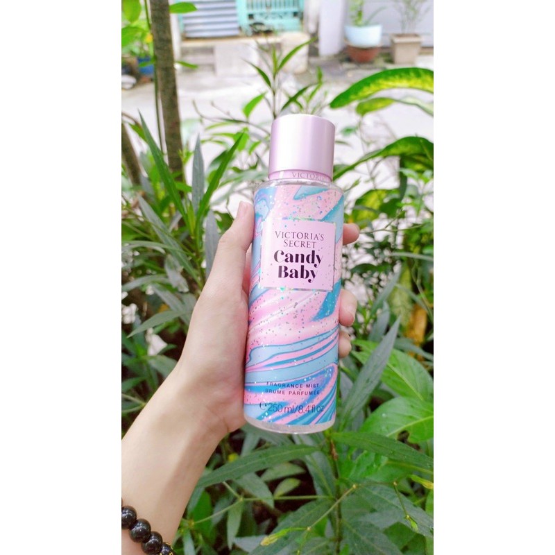 NỨƠC HOA XỊT THƠM TOÀN THÂN VICTORIA SECRET CANDY BABY 250ml