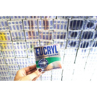 Bột tẩy trắng răng Eucryl Anh chính hãng 100%