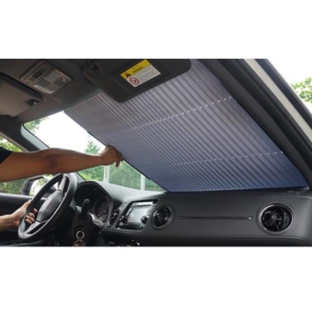Rèm chắn nắng kính lái xe hơi⚡️ Hàng Cao Cấp⚡️ kích thước 65x155cm,tiện lợi,cấp,chống nắng tuyệt đối