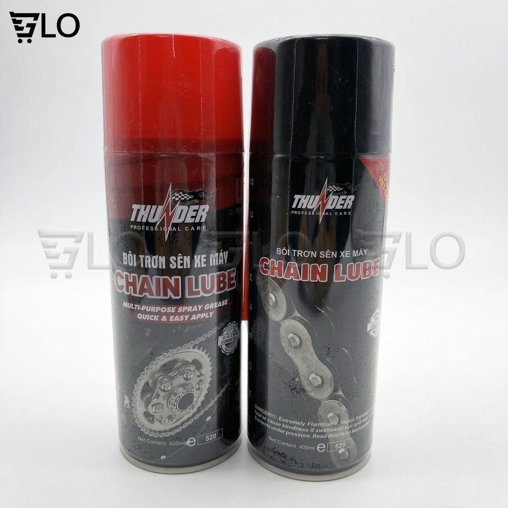 Chai Nhớt Bôi Trơn Dây Sên Thunder Chain Lube 400ml