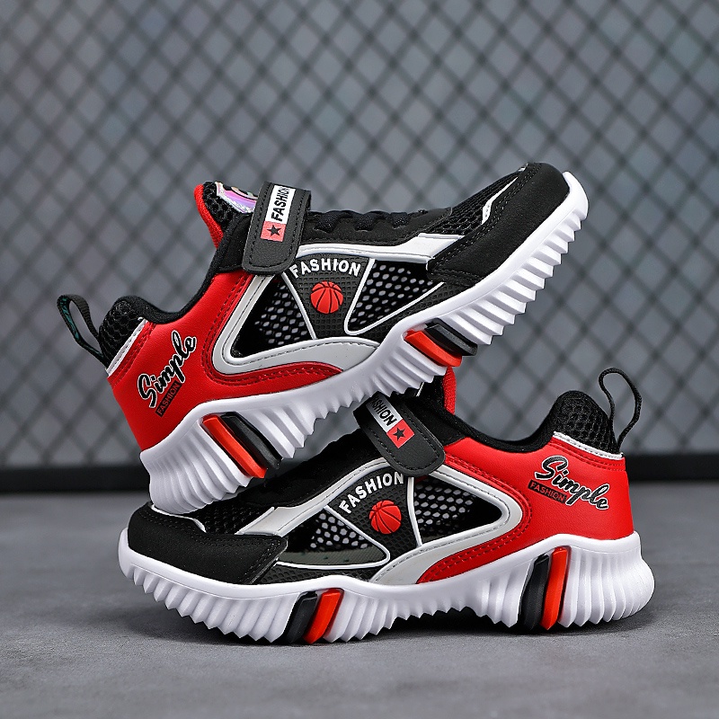 Giày Thể Thao Lưới Thoáng Khí Siêu Nhẹ Thời Trang Mùa Xuân Mới Cho Bé Trai 2022
