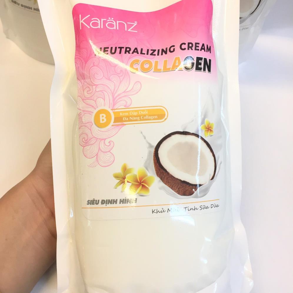 Dập ép cao cấp hương dừa Karanz 1000ml túi B- Hàng chuẩn công ty