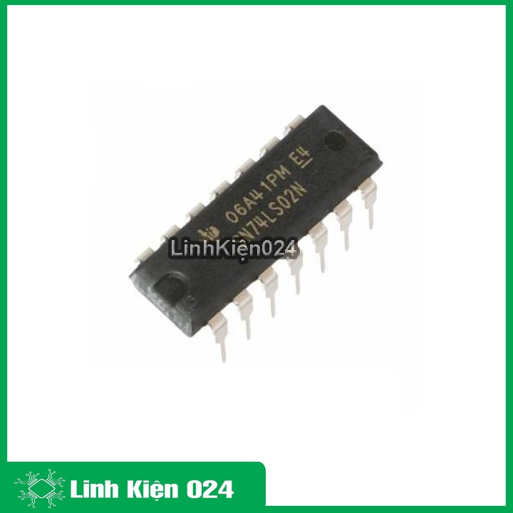 Chíp 74LS02 Quad 2-input NOR Gate DIP14