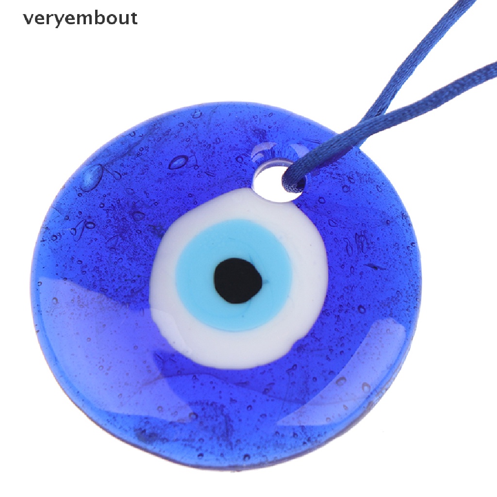 ut Fashion lucky turkish greek evil blue eye charm pendant home amulet n