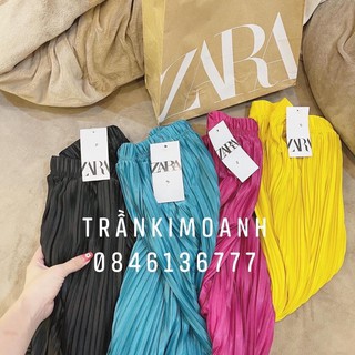 chân váy xếp ly