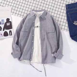 [ORDER] Áo sơ mi nam ulzzang sọc dọc