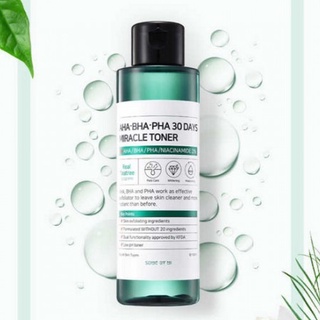 Nước cân bằng AHA-BHA-PHA 30days Miracle Toner Some By Mi 150ml