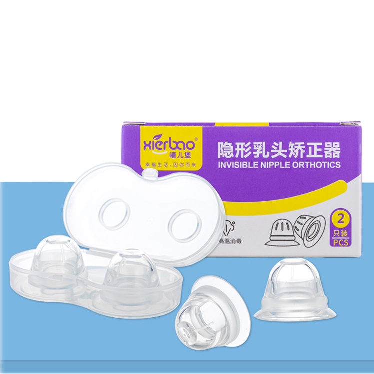 Dụng cụ kéo hút đầu ti, núm silicone kéo đầu vú bị thụt cho bà bầu