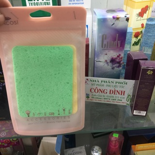Bông rửa mặt Vacosi