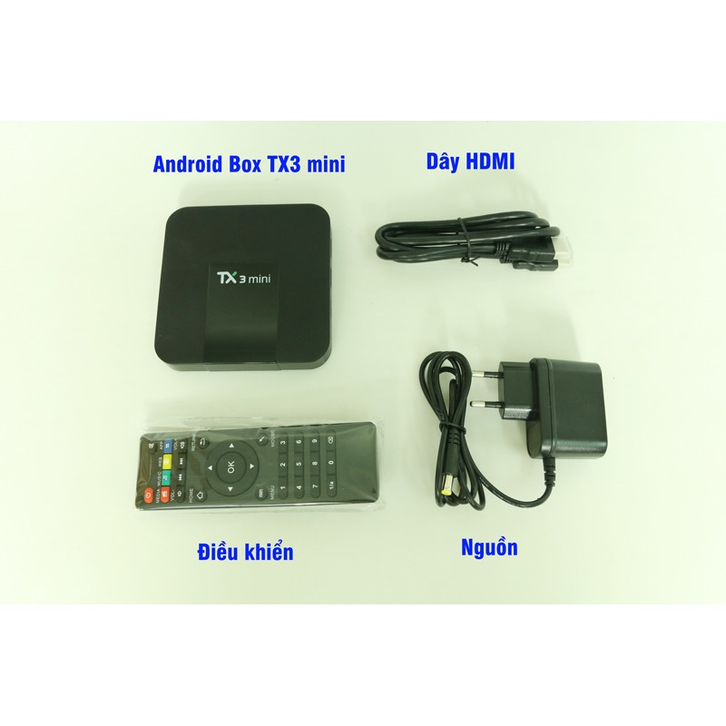 TV Box Tx3 mini thông minh 2gb/16gb Android 8.1 - HTA Công Nghệ