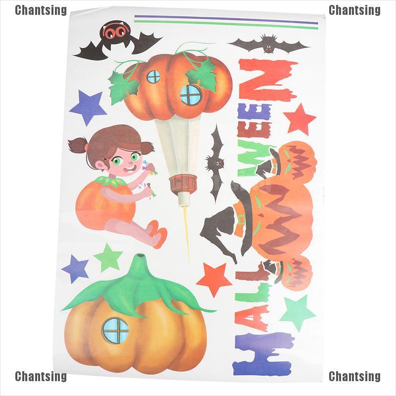 Sticker Dán Tường Bàn Tay Máu Kinh Dị Cho Halloween