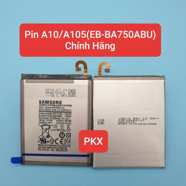 Pin Samsung A10/A105(EB-BA750ABU) Chính Hãng