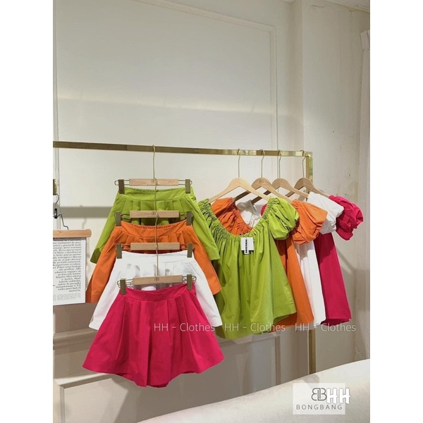 Set bộ trễ vai 4 màu