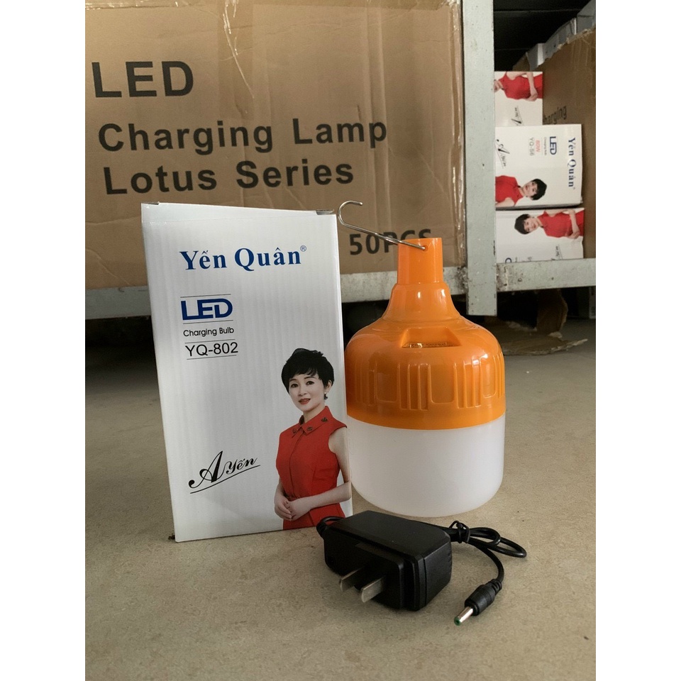 Bóng đèn Led 50W sạc tích điện Yến Quân YQ-802 KHO GIÁ SỈ