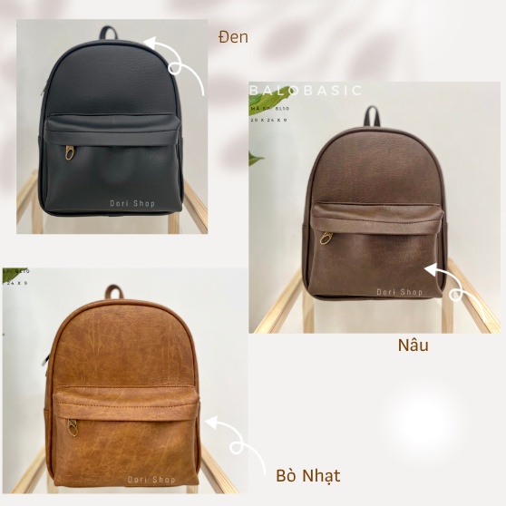 BA LÔ DA CAO CẤP NỮ - BALO THỜI TRANG DORI SHOP|BL10