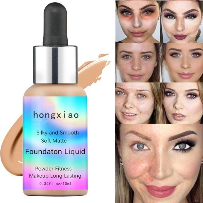 [Hàng mới về] Kem Nền Che Khuyết Điểm Dạng Lỏng Tạo Khối Tự Nhiên Chống Thấm Nước Lâu Trôi