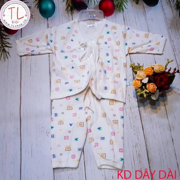 Thời Trang Trẻ Em -Bộ Bé sơ sinh dây dài màu ngẫu nhiên – Quần Áo Bé Trai - Bộ Bé Trai - Quần Áo Bé Gái - Bộ Bé