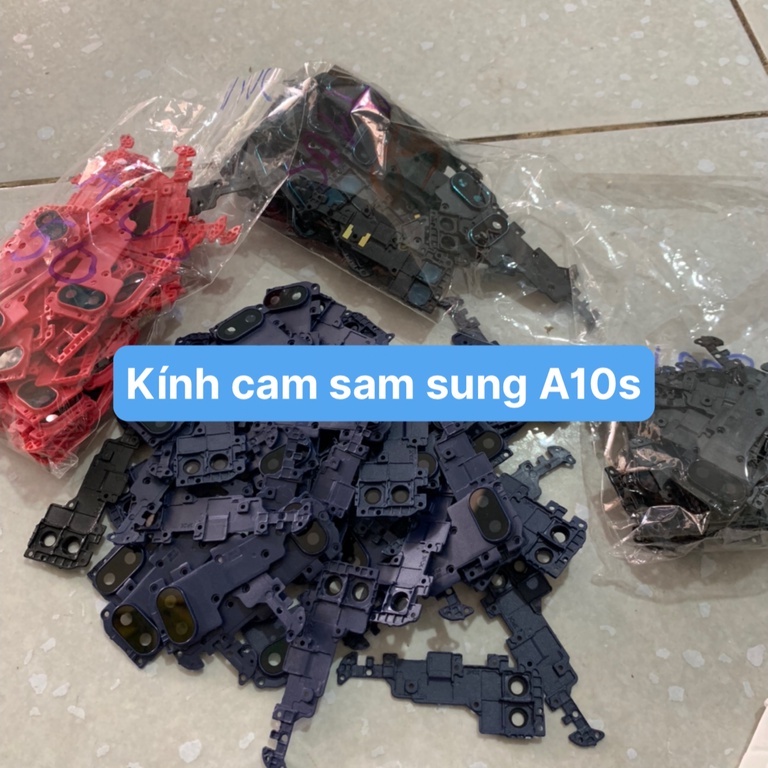 Bộ kính camera samsung A10s (gồm kính và vành như ảnh)