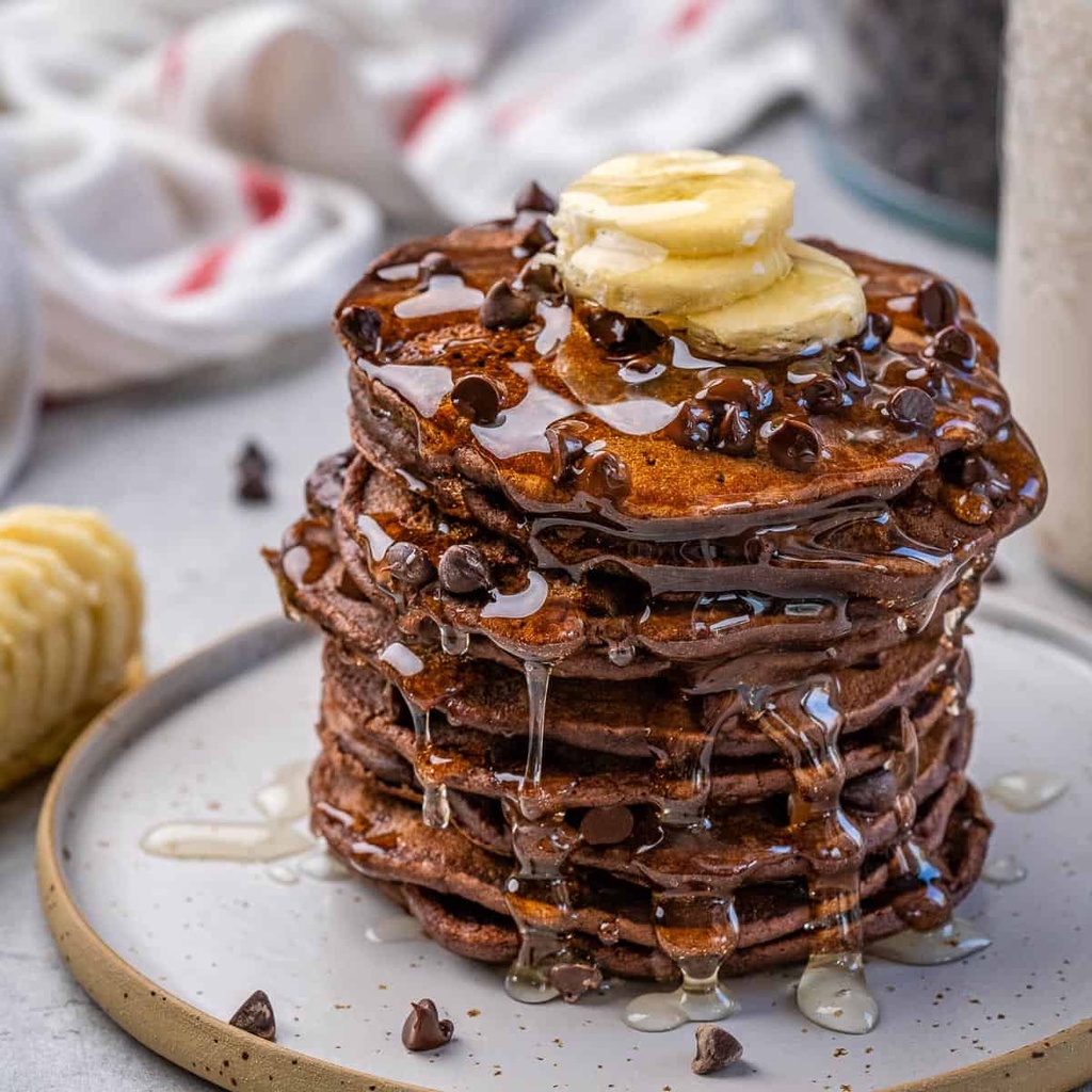 BỘT BÁNH PANCAKE &amp; WAFFLE VỊ SOCOLA, ĂN KIÊNG KETO Birch Benders Chocolate Chip, 283g