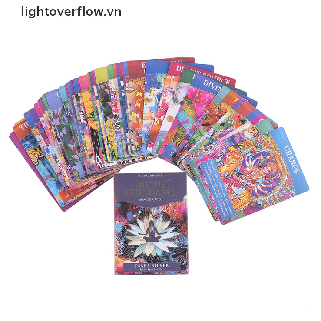 Bộ Bài Tarot Bài Tarot Divine Abundance Oracle Độc Đáo