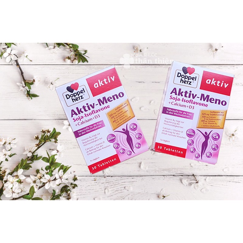 Aktiv Meno – Hỗ trợ giảm tần suất của triệu chứng mãn kinh, giảm rối loạn kinh nguyệt