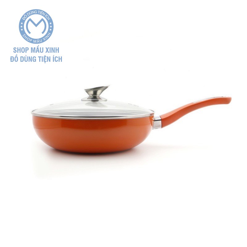 Chảo Chống Dính Bếp Từ, Chảo Từ Có Nắp Kính Elmich Athena 26cm – Hàng chính hãng - SHOPMAUXINH | BigBuy360 - bigbuy360.vn