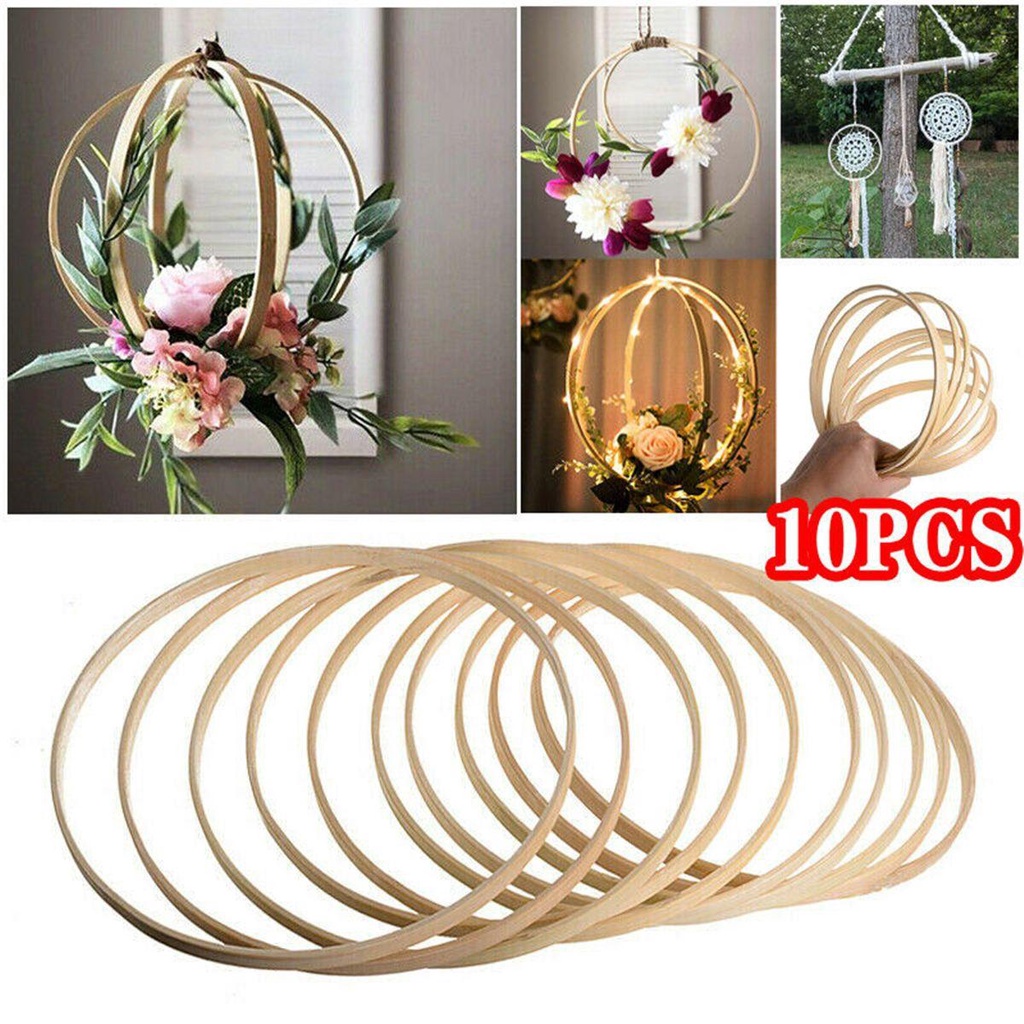 Set 10 Vòng Tre Tròn DIY