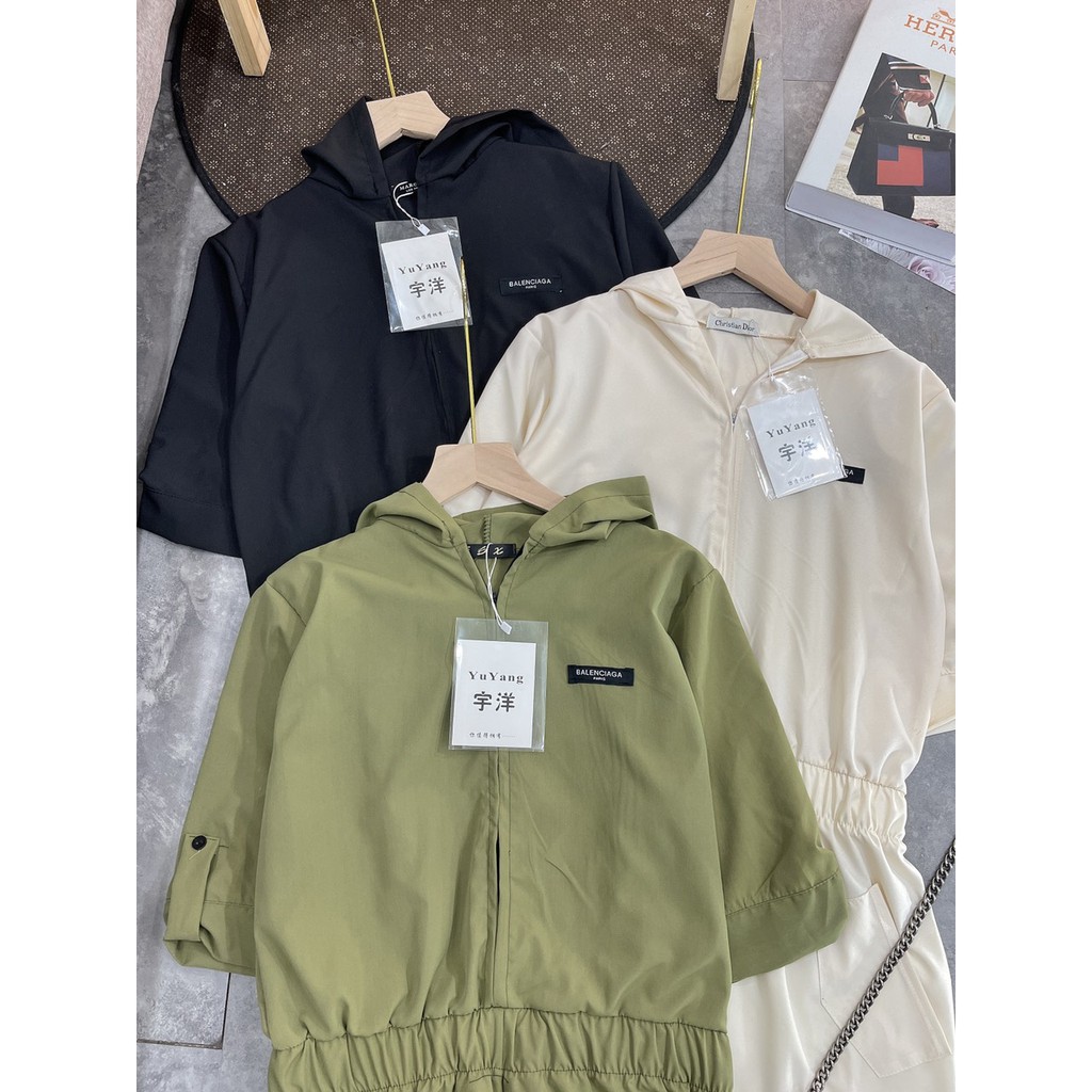 Jum Liền Mũ Khóa Thể Thao Logo Năng Động Cá Tính | BigBuy360 - bigbuy360.vn