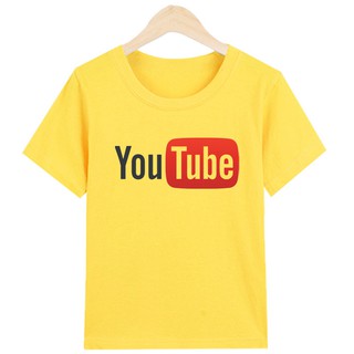 Áo thun nữ Cotton tay ngắn in hình Yotube xì teen ATNK 1078