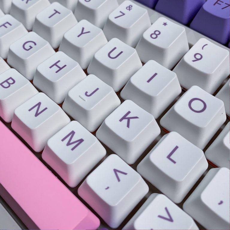 SET KEYCAP OEM HANA THICK PBT DYESUB 108 Phím