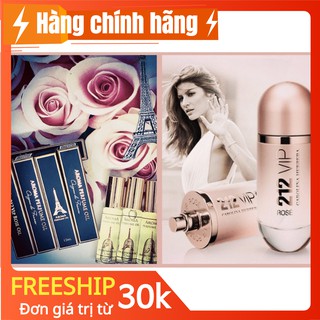 Mùi hương 212 SEXY VIP ROSE Tinh dầu nước hoa Pháp lọ lăn 12ml gợi cảm - VIP ROSE