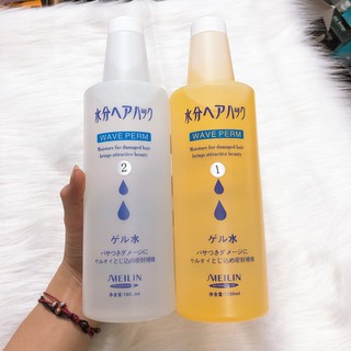 Cặp uốn lạnh siêu xoăn Meilin Nhật Bản 1000mlx2