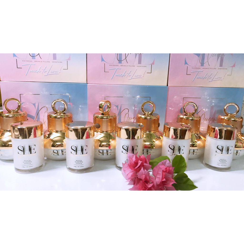 Combo Serum Trắng Da Face She Queen💥CHÍNH HÃNG💥+ Viên căng bóng da + Tặng kèm máy rửa mặt cao cấp 199K | BigBuy360 - bigbuy360.vn