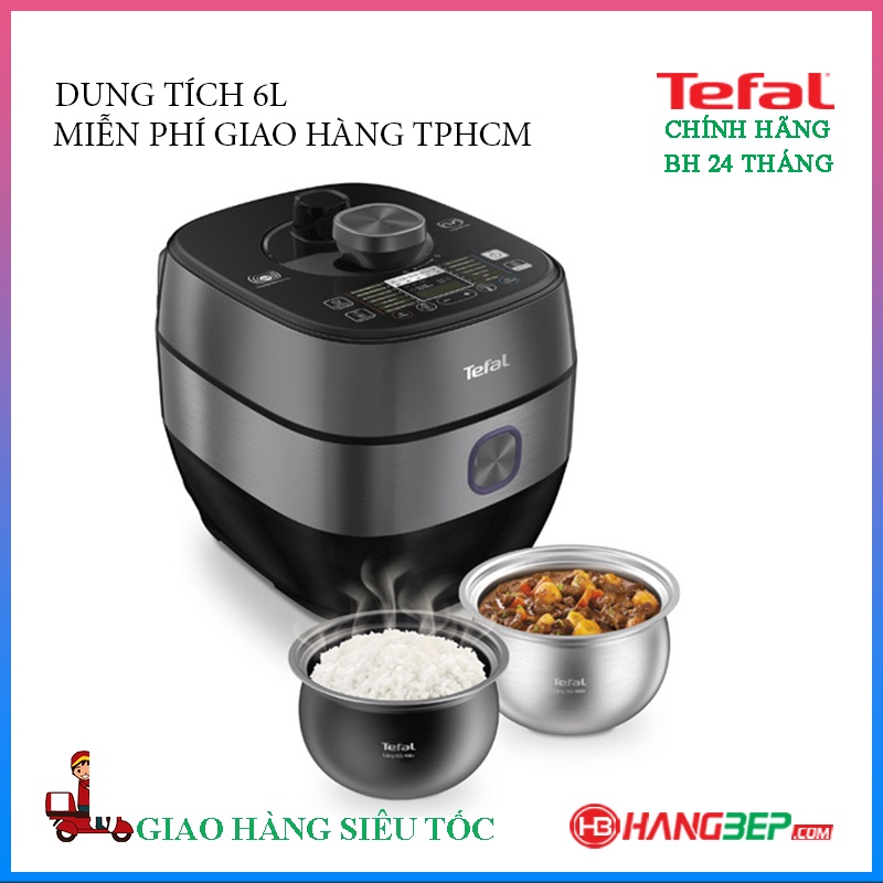 Nồi áp suất Tefal EPC – Smart Pro IH Multicooker CY638868 - Bảo hành chính hãng 2 năm