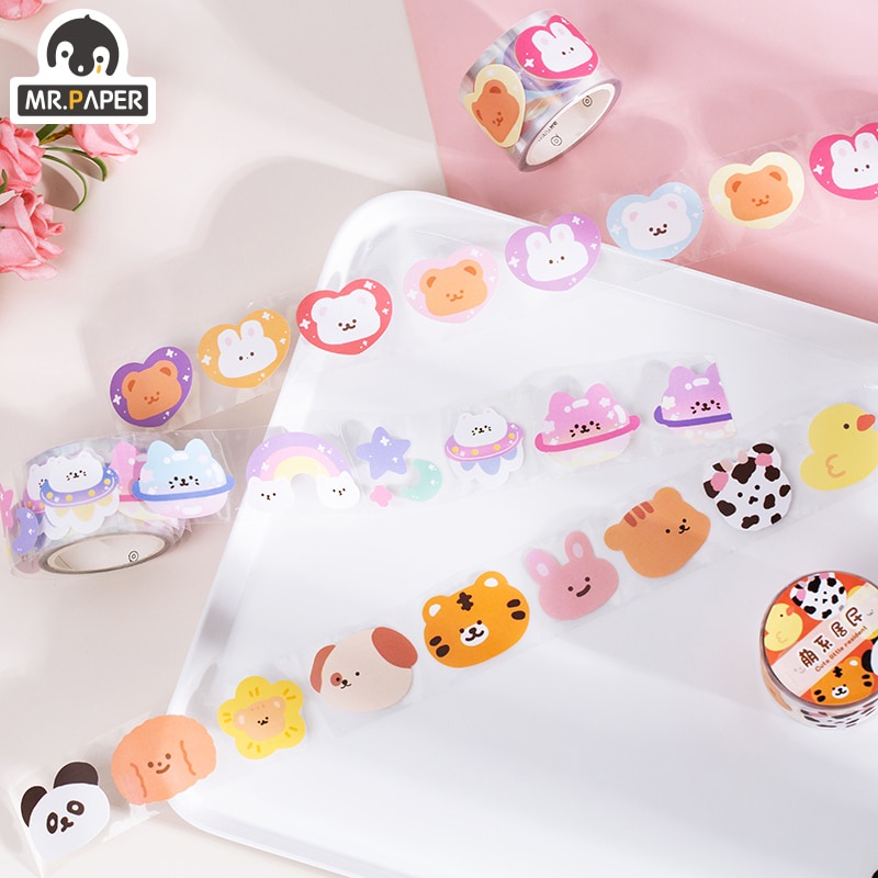 Cuộn Băng Keo 12 Kiểu Dáng Dễ Thương Dùng Trang Trí Diy