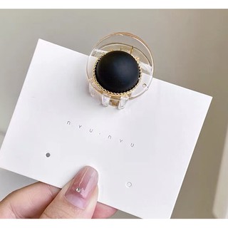 Kẹp mái tròn - kẹp đỉnh đính đá - kẹp tóc hàn quốc - kẹp nửa tóc