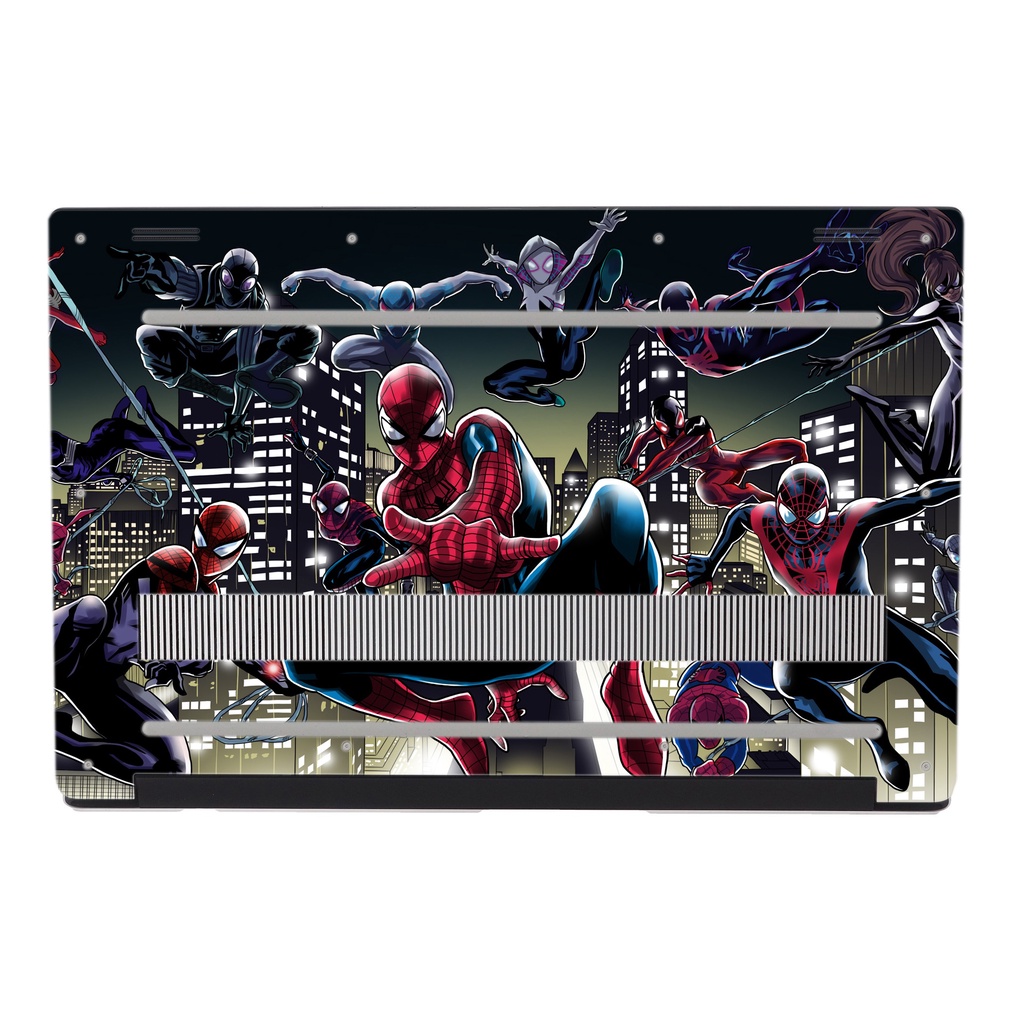 Skin Laptop In Hình Spider Verse Avenger Dành Cho Các Dòng Máy Dell Hp Asus Msi Acer Lenovo Macbook Theo Yêu Cầu